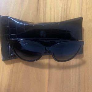 New Rachel Zoe Nina Black Sunglasses